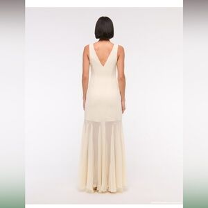 NWT Abercrombie cream dress